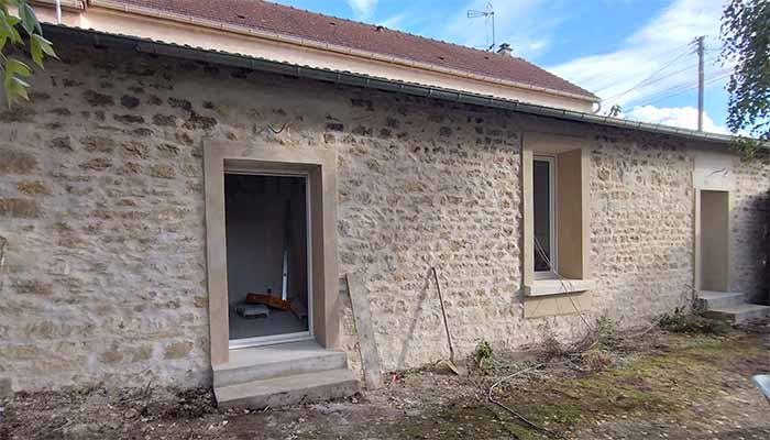 Aménagement complet tous corps d'état d'une dépendance de 45m² à limay