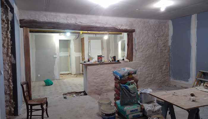 Rénovation d'une maison à freneuse