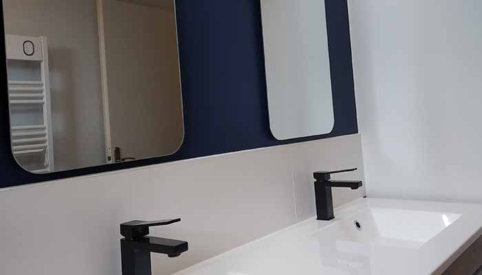 Rénovation d'une salle de bain à porcheville