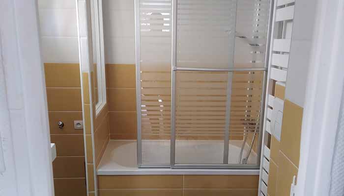 Rénovation d'une salle de bain à gassicourt