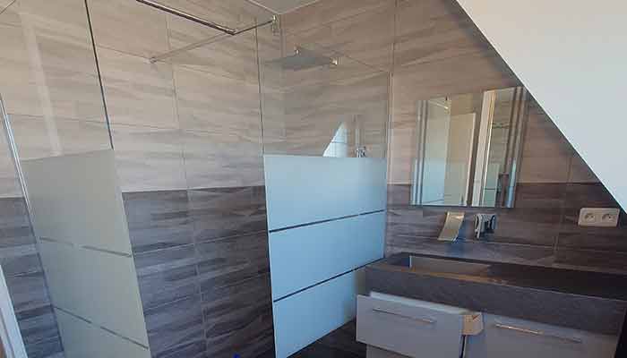Rénovation d'une salle de bain et d'un toilette à magnanville