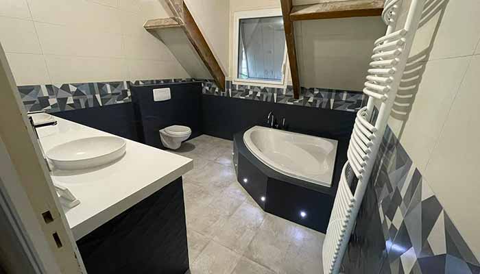 Rénovation d'une salle de bain à meulan